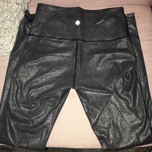 Lululemon Sparkly Wunder Under Full Length
